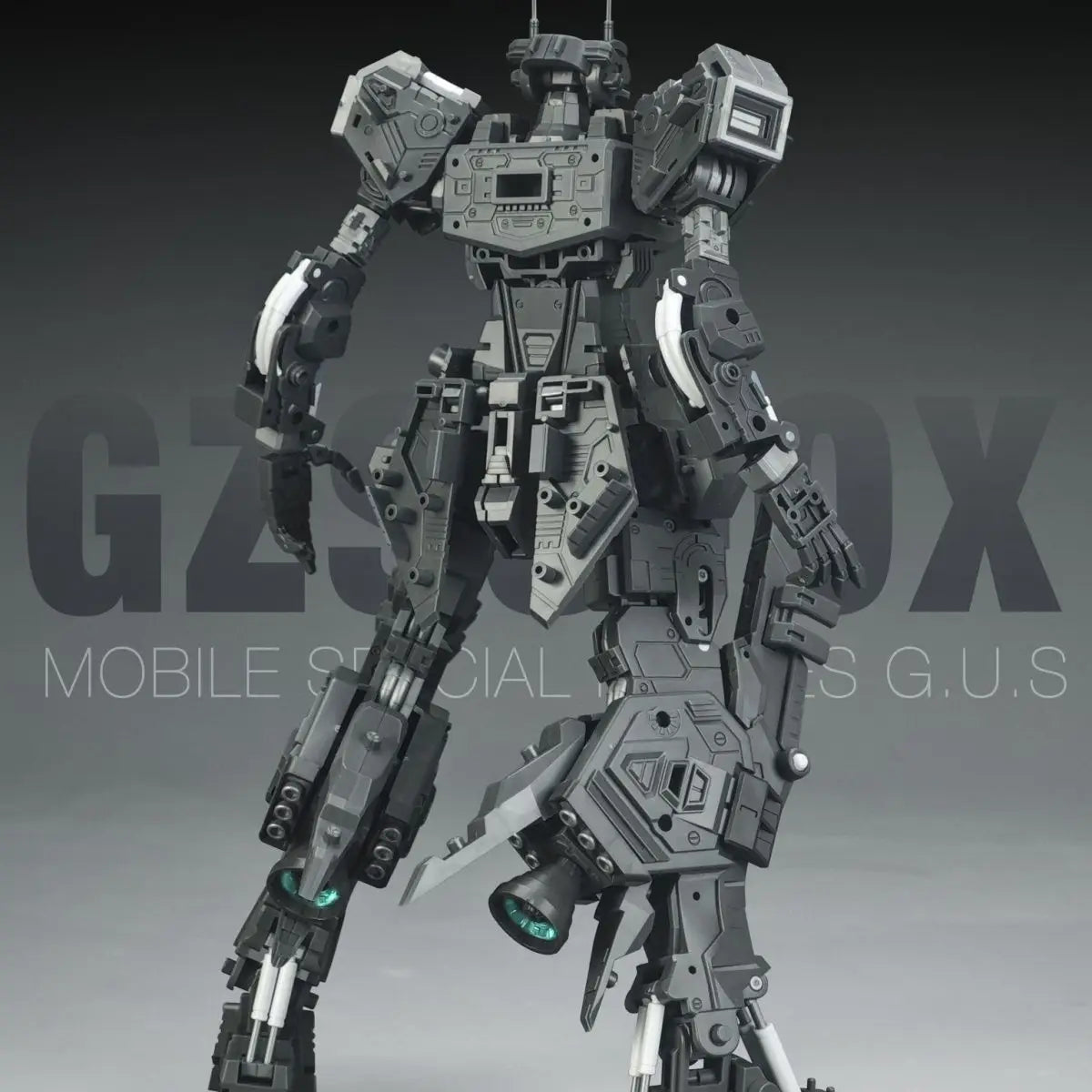 In Stock Zzza Mode Gzss-Ox-Gusi-Gus 1/100 Action Figurine Model Kit Action Figures Robot Figuine Plastic Model Kids Hobby Toys