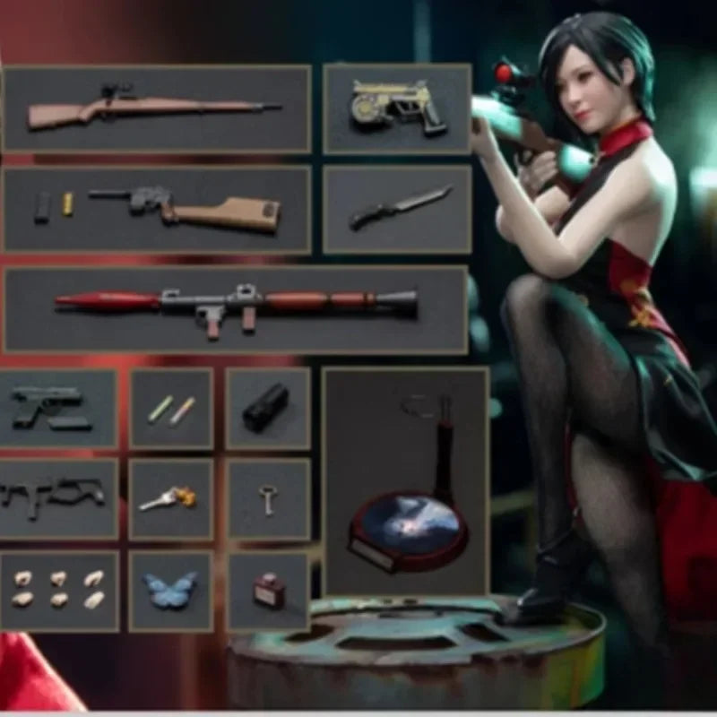 SWTOYS 1/6 Scale MISS WONG FS065 3.0 Movable Eyes Female Soldier Model for 12'' Action Figure Toy Props Fans Collection