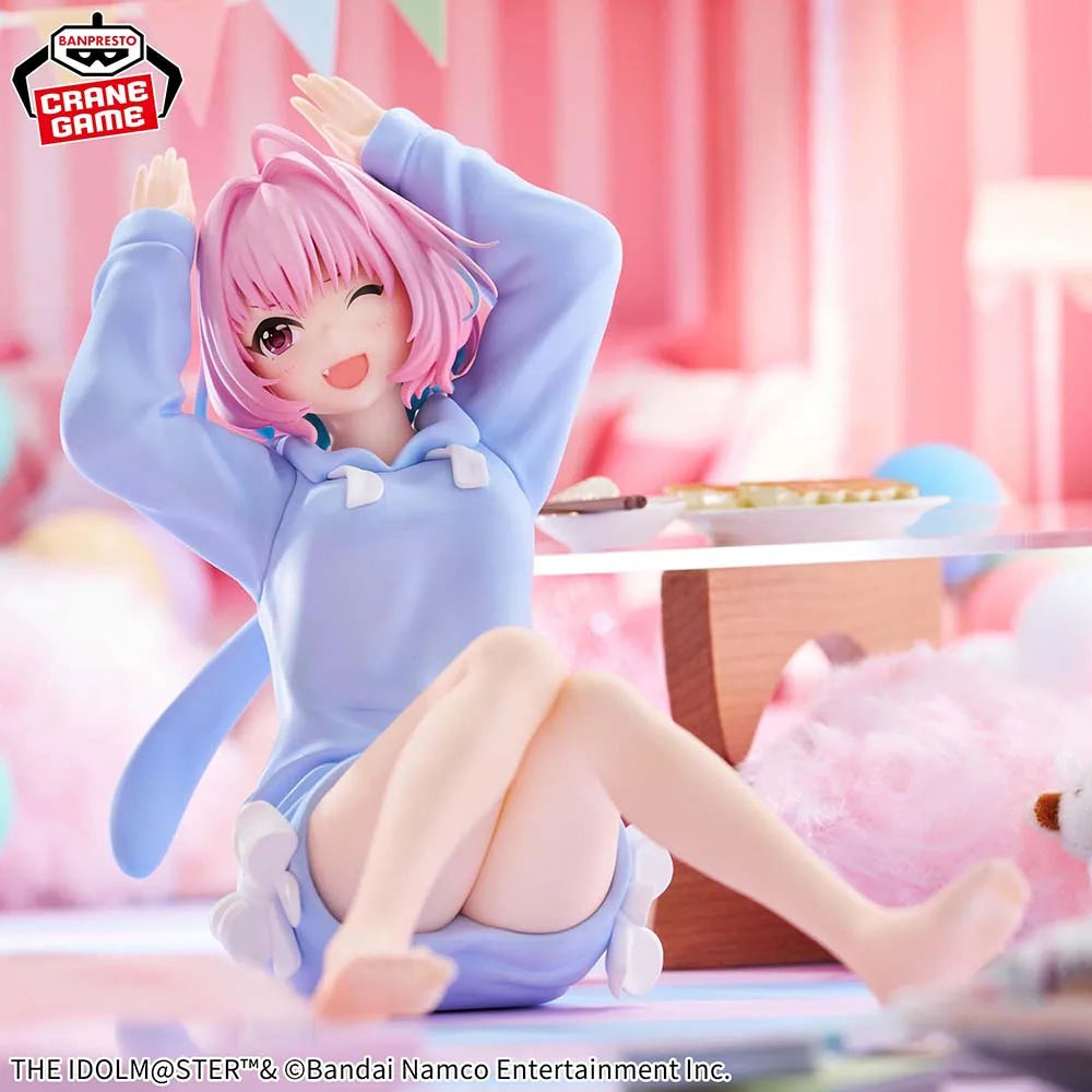 Banpresto BANDAI Yumemi Riamu Idolmaster Cinderella Girls -Relax time Anime Figure Model Genuine Boxed Toy brand new Spot goods