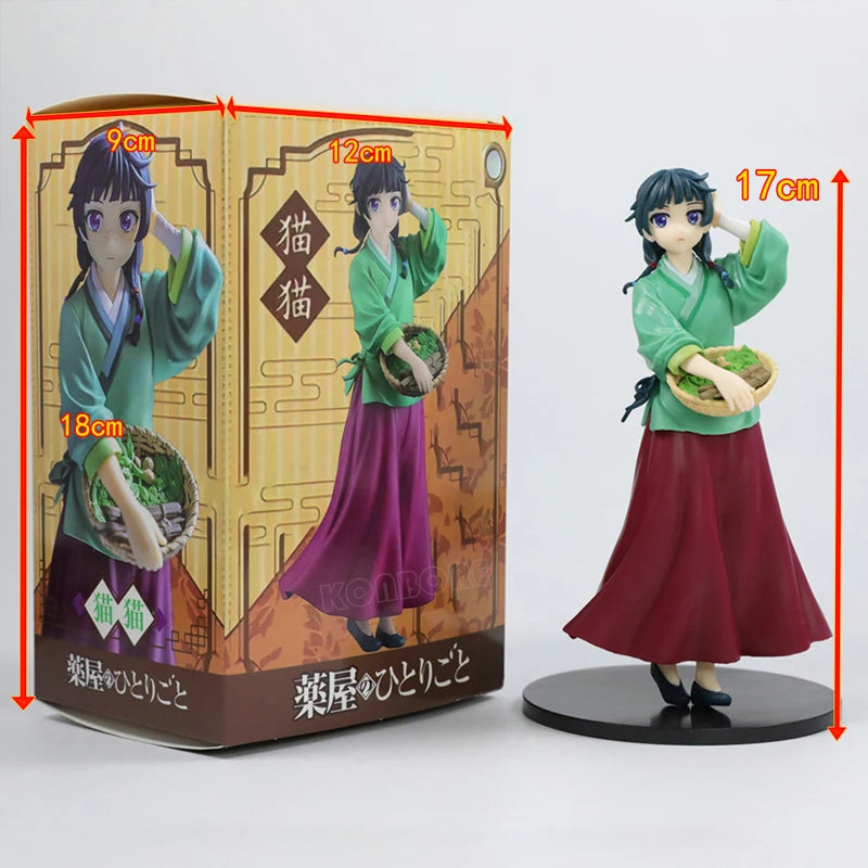 18cm BRILLIANT Kusuriya no Hitorigoto Maomao Anime Girl Figure The Apothecary Diaries Jinshi/Shisui Action Figure Model Doll Toy