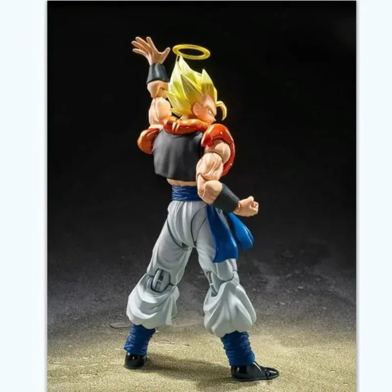 BANDAI Genuine Dragon Ball Z S.H.Figuarts Super Saiyan Gogeta-Exclusive Edition Action Anime Figures Model Toys Gift Children