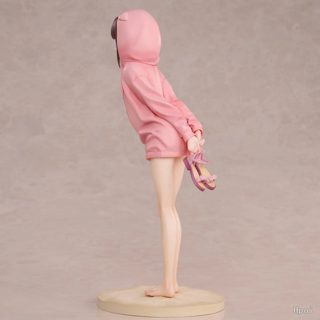 ++In Stock Original UnionCreative Swimsuit Hoodie Misaki 26CM PVC Base with Anime Detachable Model Figure Girl Doll Collection