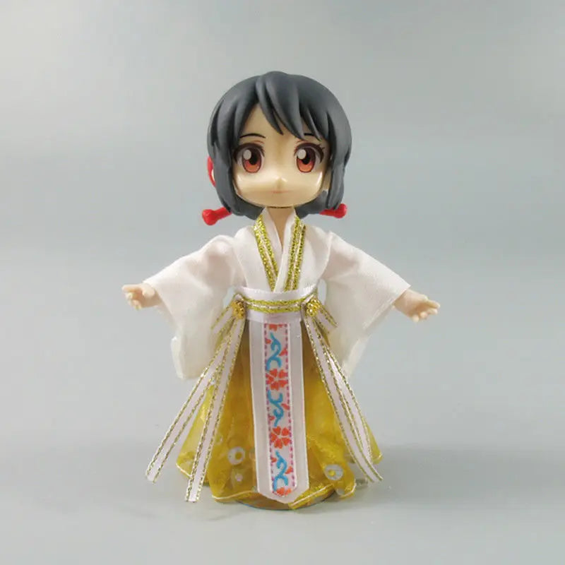 GSC clay man ob11 retro doll clothes set small Hanfu Molly 12 point bjdymy plain clothes