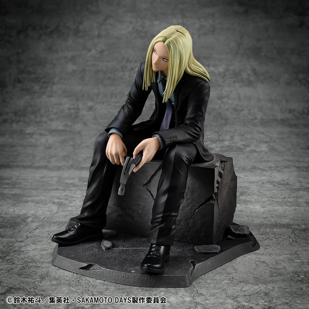100% Original MegaHouse Sakamoto Days Shishiba Model Toys Collection Series Anime Figure Model Decoration Garage Kit