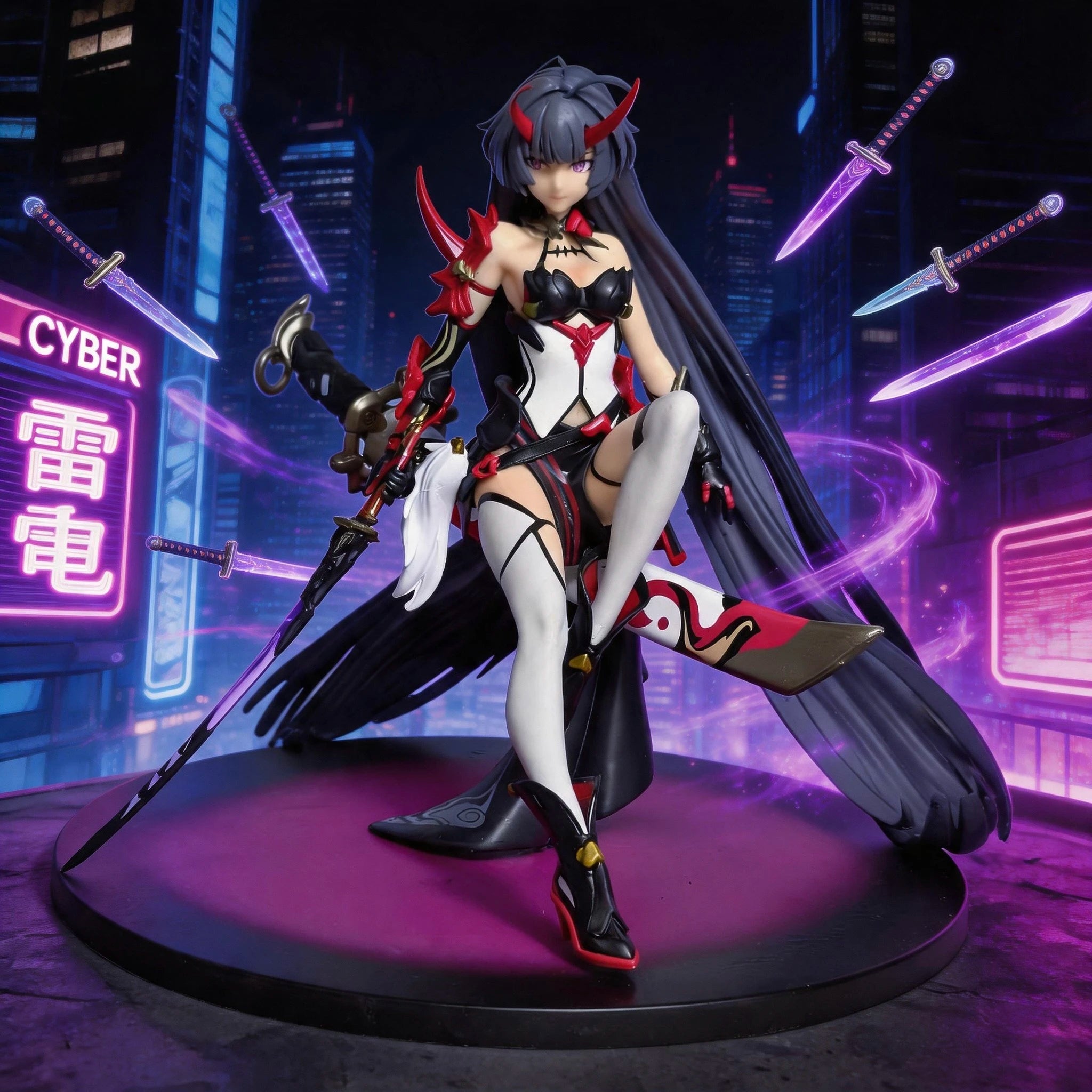 19cm 7.4 inch Anime Raiden Mei Action Figures Pvc Statue Desktop Ornamen Collection Statue Model Decoration Room Toys Gifts