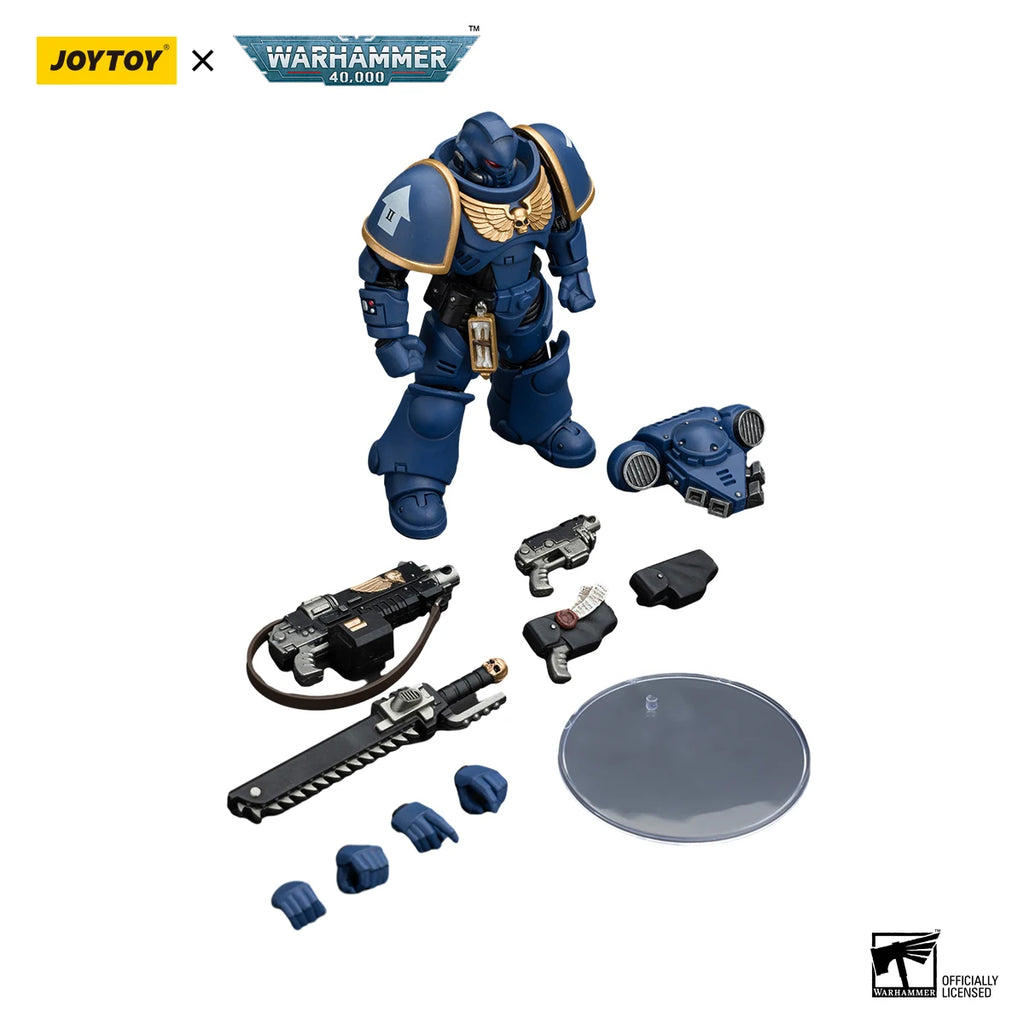 JOYTOY Warhammer 40k Action Figure 1/18 Ultramarines Intercessors Anime Figurine Articulated Joints Model Collection Model Toys