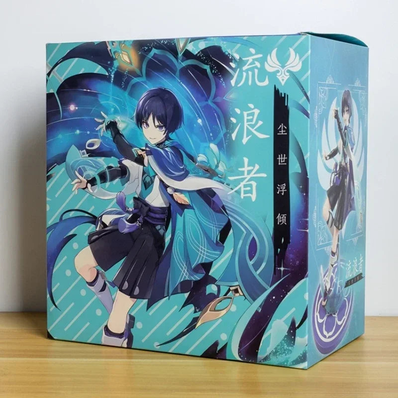 Genshin Impact Figure Genshin Action Figurine Wanderer Scaramouche Game 24cm Model Collectible Ornament Kids Christmas Gift