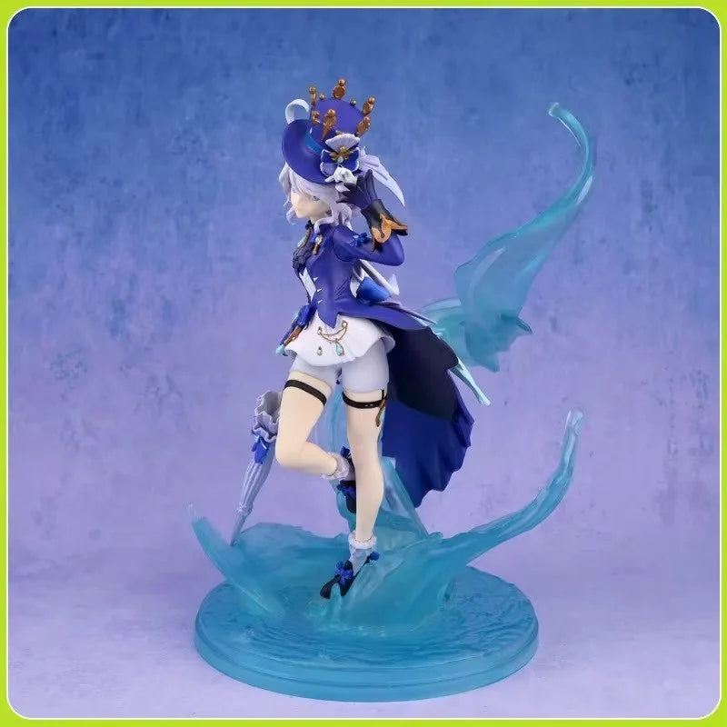 Genshin Impact Anime Figure Furina Focalors Action Figures Pvc Model Gk Statue Doll Collection Desk Decoration Birthday Gifts