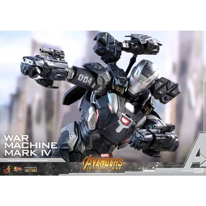 New Original Hot Toys Marvel WAR MACHINE MARK IV MMS499 Action Figures Toys Collection
