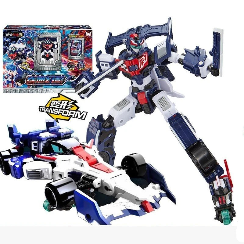 2025 New Model 20cm Deformation Robot Toy Convertible Action Figure Plastic Model Robot Car Toy Children Gift Collectible Statue