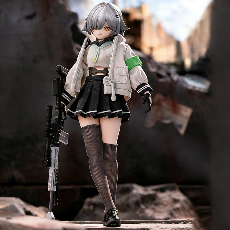 Neo Eden Toys Black Iron Rest Series 1/12 Bjd Blind Box Mecha Musume Doll Kawaii Action Anime Figure Mystery Box Toys Gift