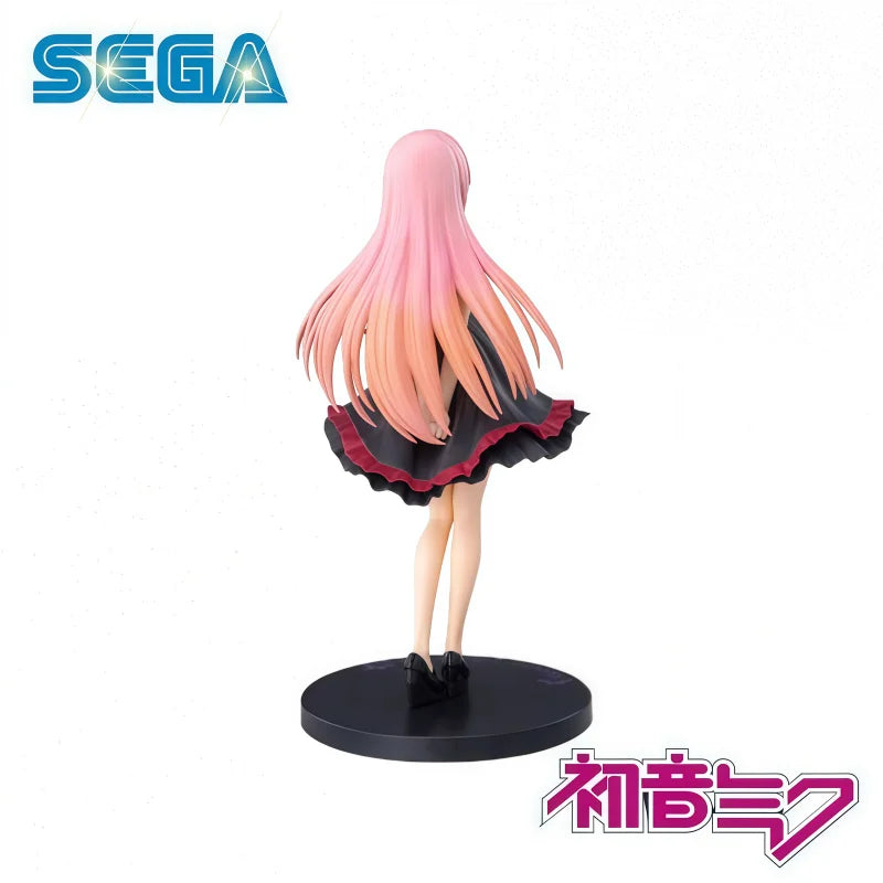 In Stock 100% Original SEGA Hatsune Miku Megurine Luka Action Figure Model Doll Brand New Boexd Anime Characters Garage Toys