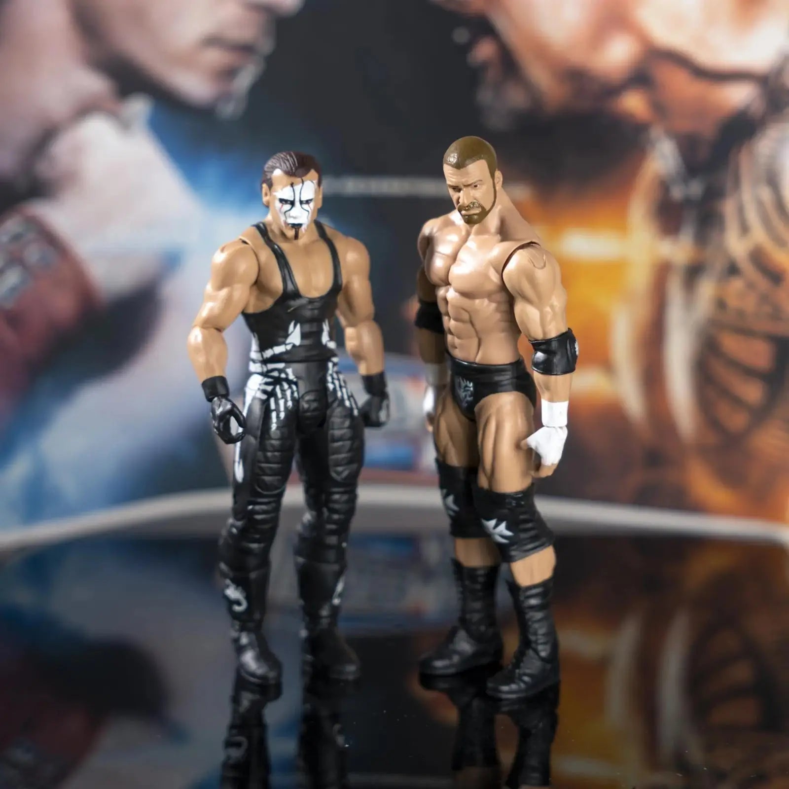WWE AEW WWF Wrestling Figure Wrestler Undertaker Roman Reigns Sting JIMMY JEY USO 6 inch 7“ Wrestling Action Figure Collectibles