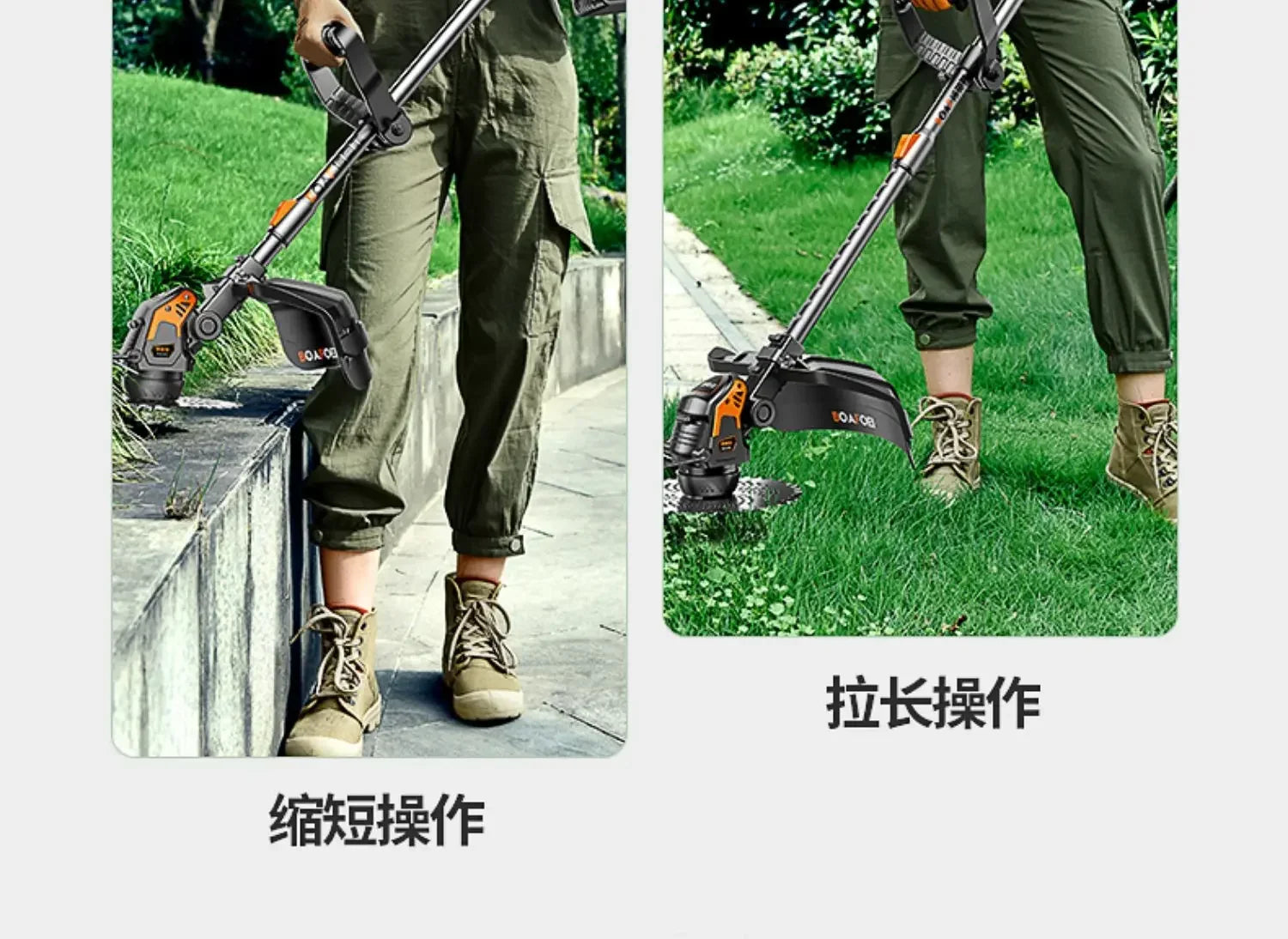 Lightweight and Efficient Grass Cutter for Home Garden A
