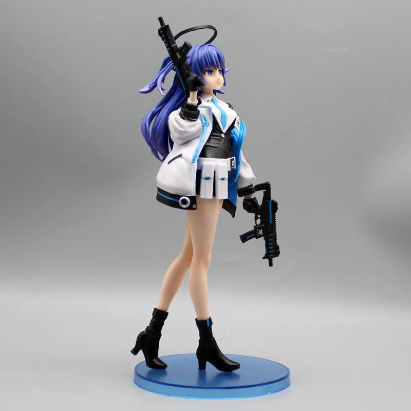 Anime Figures 24cm Blue Archive Hayase Yuka Gk Statue Game Model Collectible Toys Cute Ornament Desktop Decoration Adult Gifts