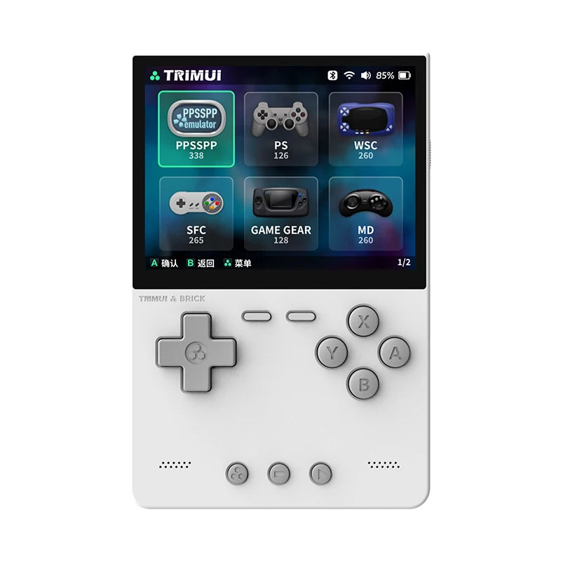 BRICK Handheld Game Players Consoles 3.2'' IPS Screen Emulator Linux System Portable Retro Video Games Allwinner
