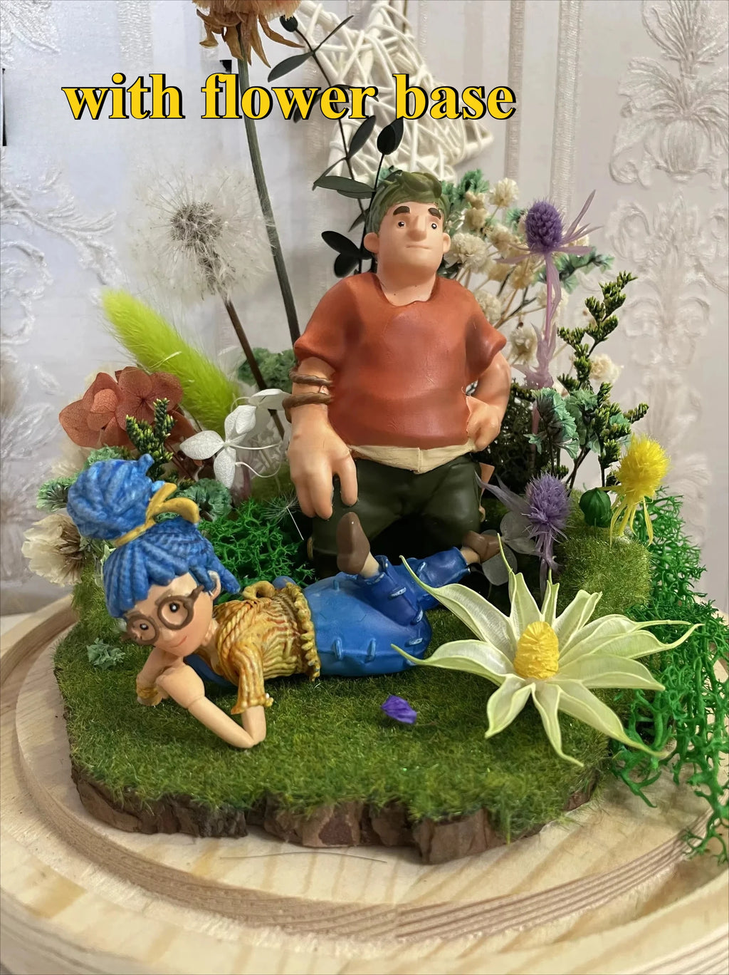 It Takes Two Custom Collection Model with Base Birthday Gifts Toy Figures
