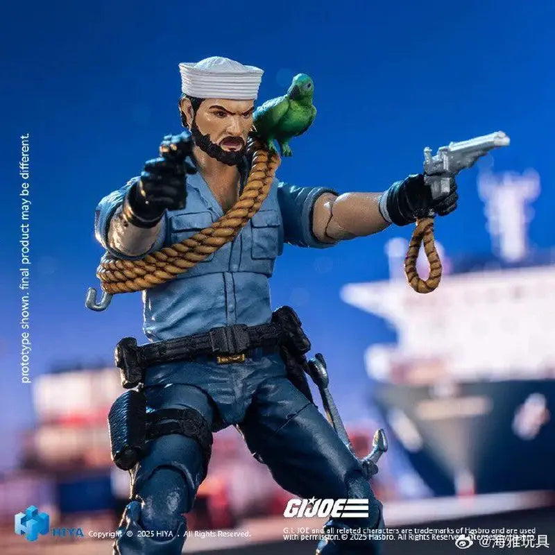 Hiya Gijoe 1/18 Scale Sailor Articulated Poseable Action Figure For Adult Hobby Collectors Desktop Display Decoration