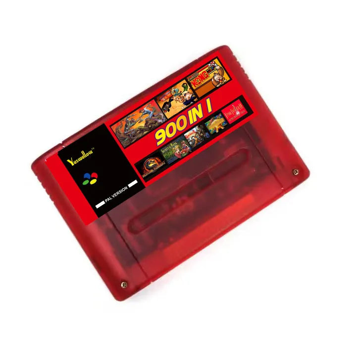 SUMMER FLASF 900 in 1 SFC Card With 8GB TF Card Game Card For Nintendo SNES SFC Game Console With TF Card
