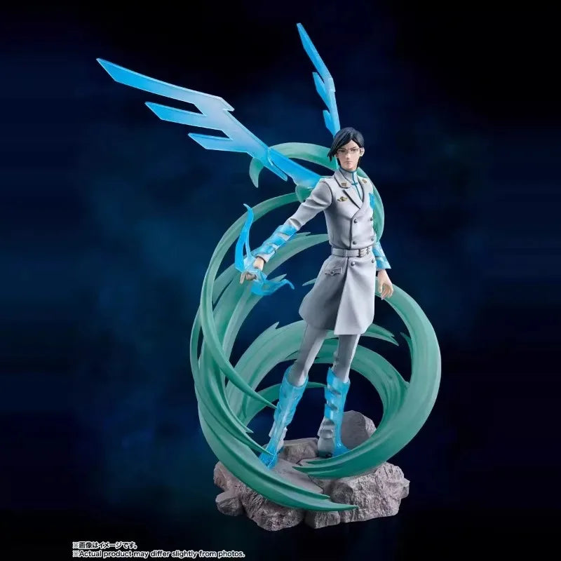 100% Original Bandai Genuine Figuarts ZERO BLEACH Ishida Uryuu THE BLOOD WARFARE Figure Model Collection Toy Gift