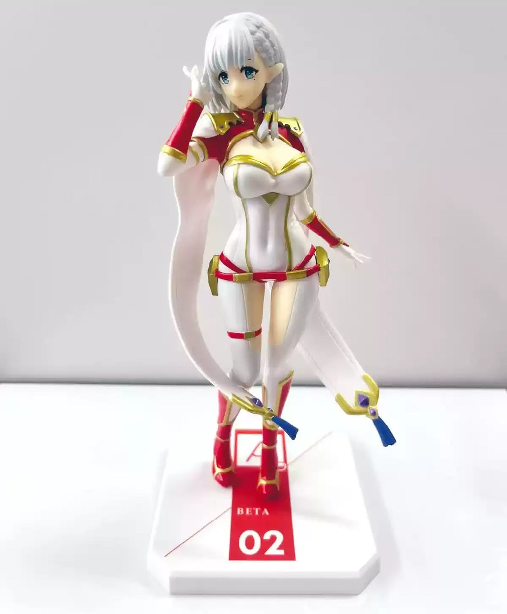 20CM Original Sega Luminasta Anime Figure The Eminence In Shadow Alpha Beta Action Figures Model Collection Anime Peripherals