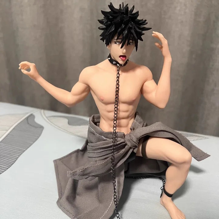 В наличност Jujutsu Kaisen Аниме Колекционерска екшън фигурка Megumi Fushiguro Bound With Ryomen Sukuna Tiger Son Ръчно изработен подарък