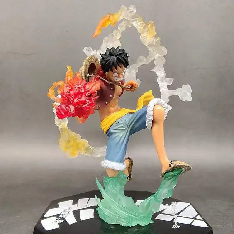 One Piece Аниме Маймуна·D·Луфи Ророноа Асо PVC екшън модел колекция готина каскадьорска фигурка играчка подарък