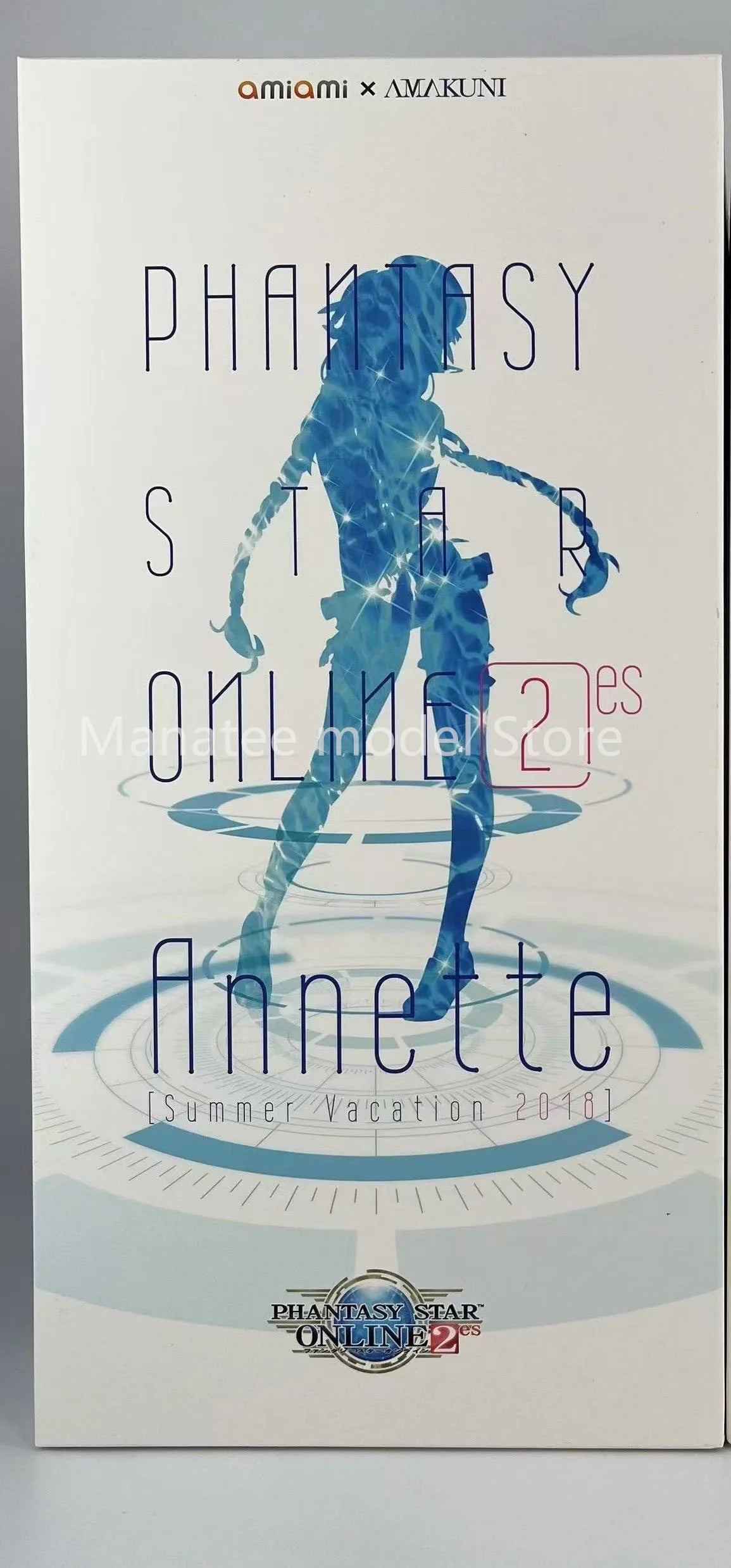  AmiAmi x AMAKUNI Original PHANTASY STAR ONLINE 2 es Cool Breeze Gene 1/7 PVC Action Figure Anime Model Toys Doll Gift