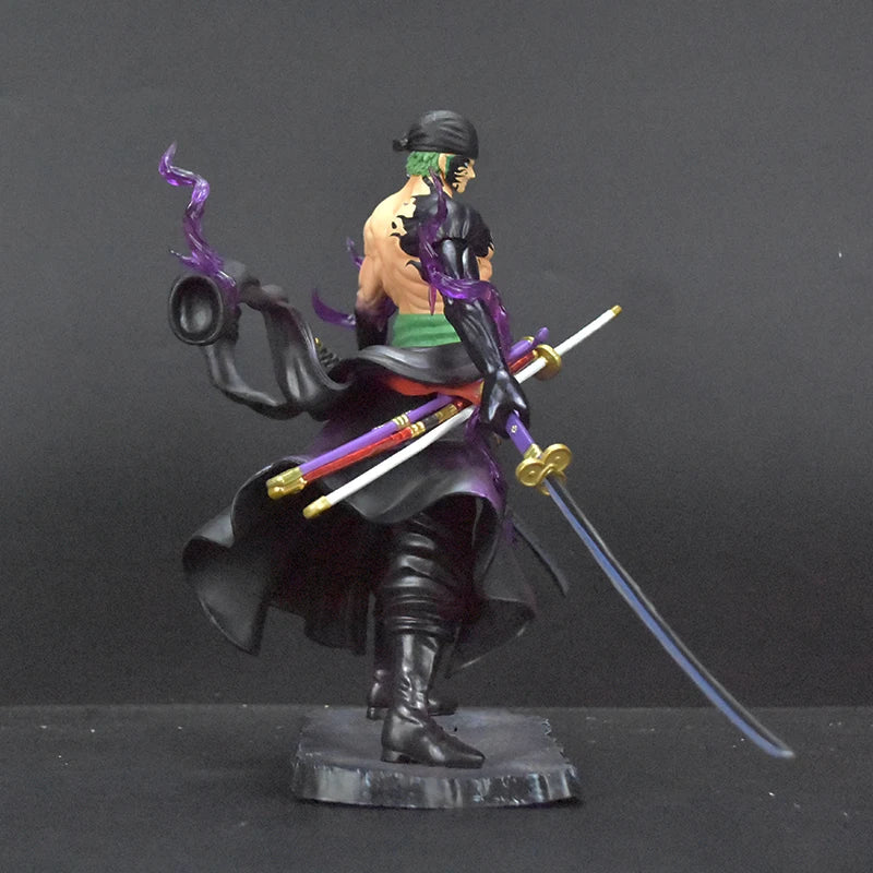 25 см анимационна статуетка Wano Zoro с три остриета, One Piece Figures Dream Roronoa Zoro Grande, фигурка, аниме, PVC колекция, GK модел играчка