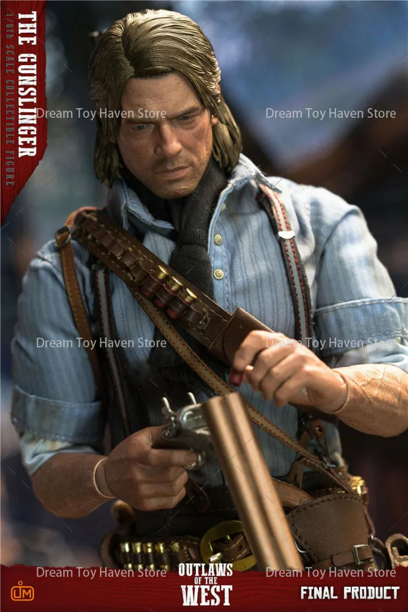 LIMTOYS LIM008 Original 1/6 Scale Male Soldier Wild West Gunslinger Full Set 12Inch Action Figure Model Collectible Dolls