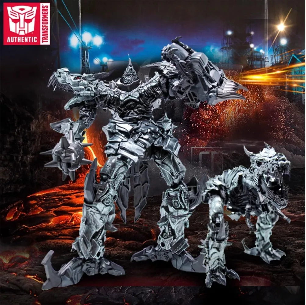 In Stock Hasbro Transformed Toys SS07 Grimlock Studio Series Movie 4 Leader Level L Robotic Dinosaur Robot Model Action Figures