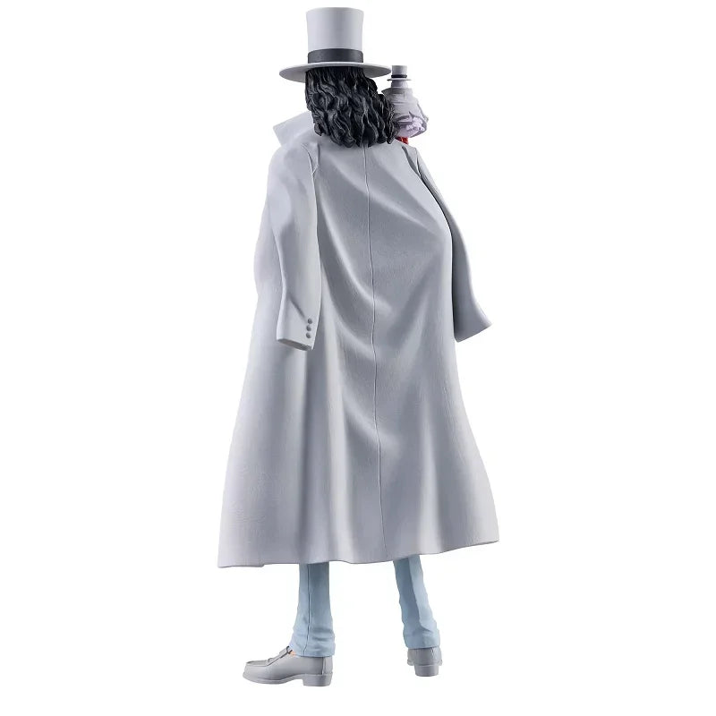 В наличност Bandai BANPRESTO DXF ONE PIECE The Grandline Series Extra Rob Lucci Desktop Doll Anime Action Figure Toy Gift Model