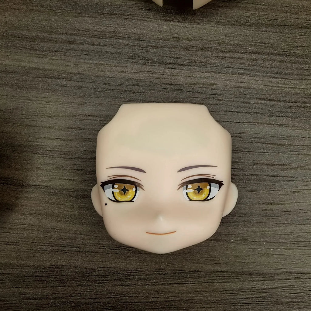 chunriyeqiong GSC Clay Man OB11 doll universal replacement face expression doll accessories