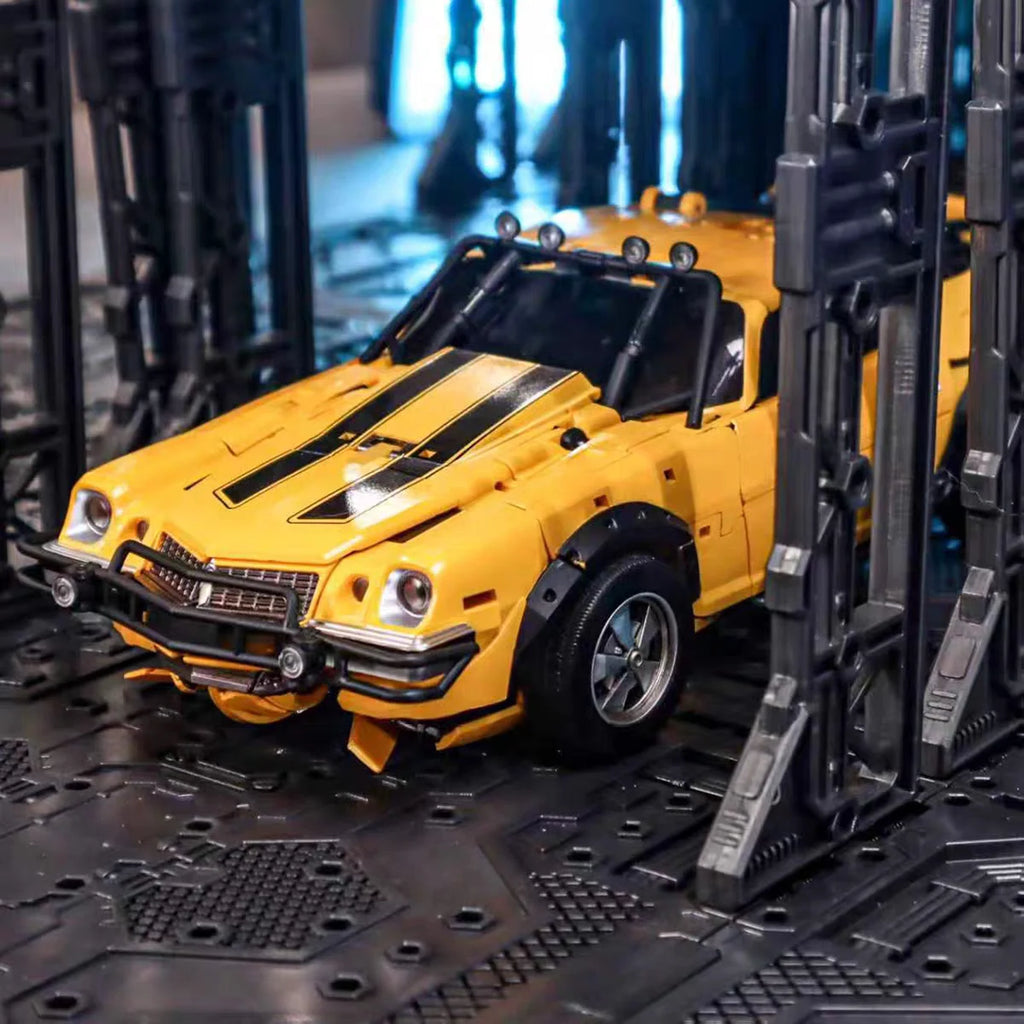 Toy W-01 Huang Xiaozai Movie Transformation 7 Big D Wasp Alloy Skeleton Transformation Toy Car