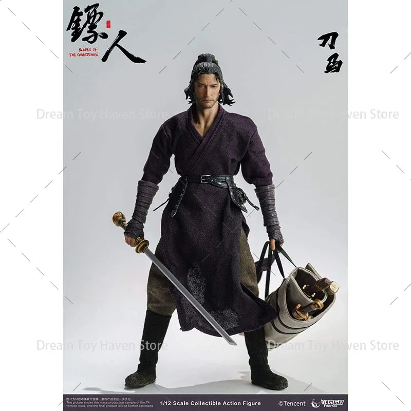 Notaman 1/12 Scale Male Soldier Desert Escort Dao Ma Full Set 6Inch Action Figure Collectible Dolls Model Toys