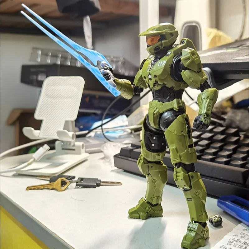 Sentinel Master Chief 18cm PVC Action Figure Anime Collection Model Mjolnir Mk VI SV Movable Doll Toys for John117 S117