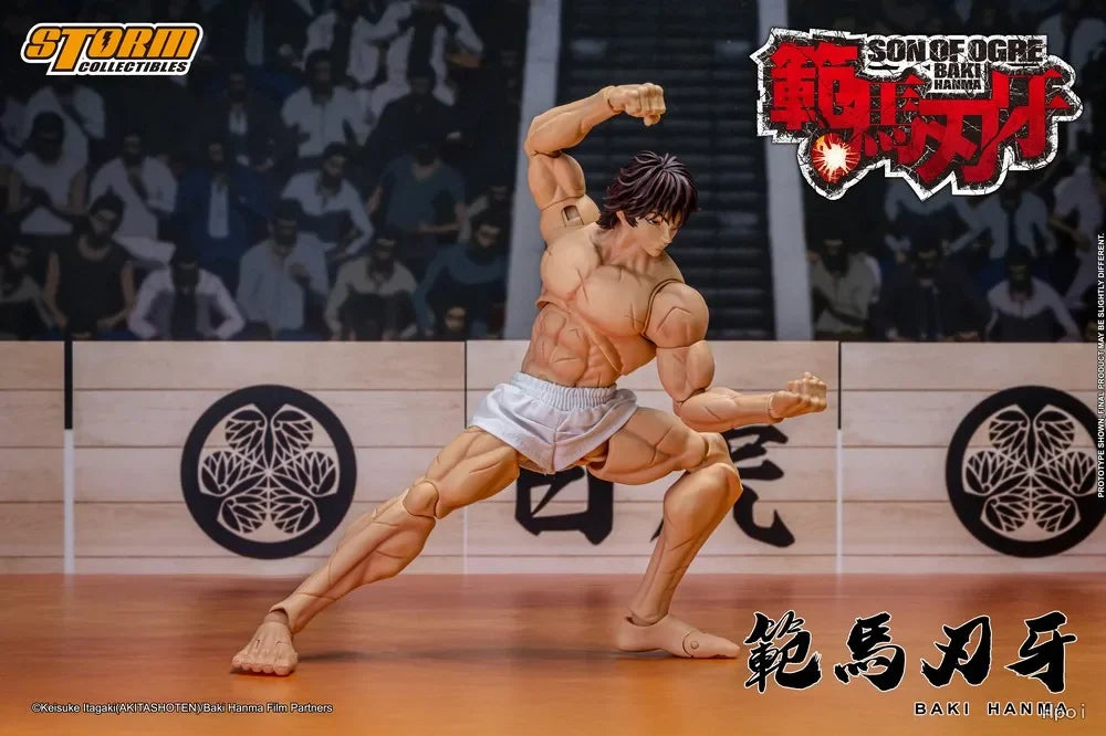 【MT】In Stock Original Storm Collectibles BAKI Hanma Baki Action Figure Model Toy Gift Collection Ornaments