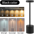 USB Rechargeable Led Night Light Desk Lamps 3 Color Touch Table Lamp Infinitely Dimmable Dining Bedside Lights Room Decor Gift