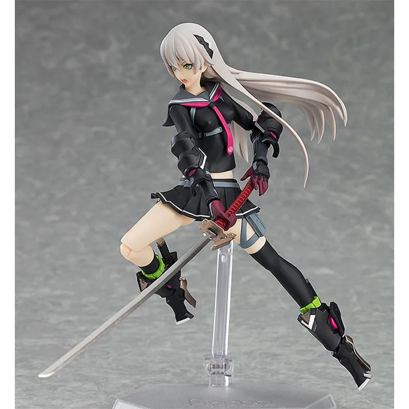 Anime 100% Original Figma 396 Heavily Armed High School Girls Ichi In Stock Anime Action Collection Figures Model Toys