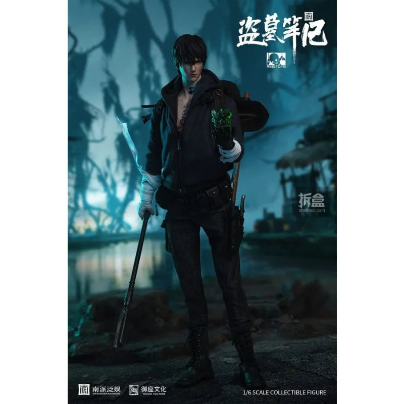 RINGTOYS Original 1/6 Grave Robbing Notes Zhang Qiling Movable Doll 12 Inch Finished Model Movable Joint ModelCollectionornament