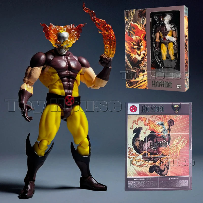 Neue Ct Toys Hellverine Figur Wolverine Mafex 096 138 X-Men Anime Actionfigur Figur Statue Modell Individuelles Spielzeug Kindergeschenke