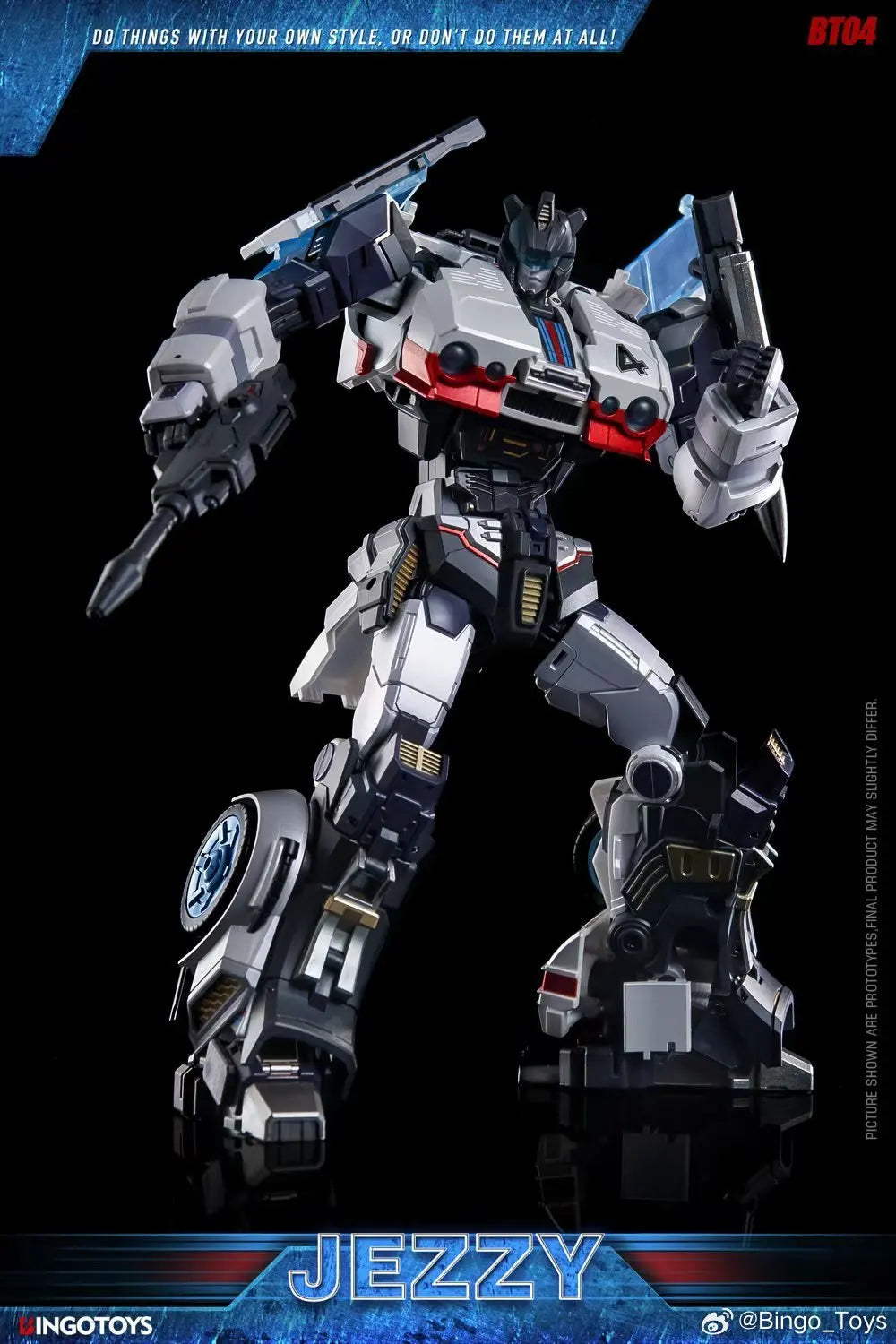 [Auf Lager] BingoToys Transformation BT07 Jezzy Jazz Super Soldier BT-07 Auto Actionfigur Roboter Geschenksammlungen