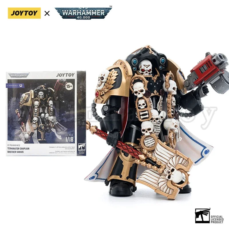 JOYTOY 1/18 Action Figure The Horus Heresy 40K Ultra Squads & Mechas Lieutenant Titus Anime Military Model