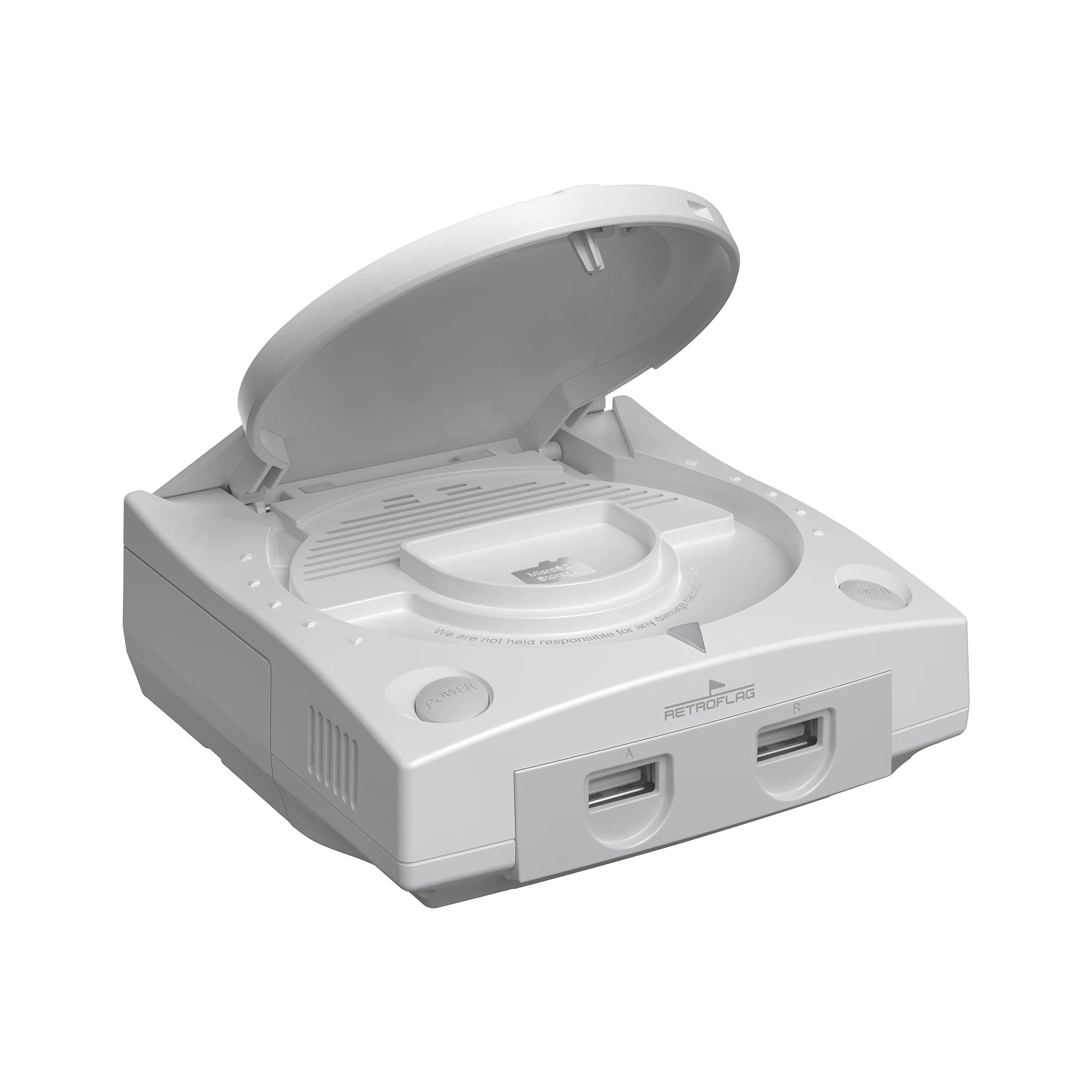 Retroflag RF Dream Case with Cooling Fan Functional Switch for RaspberryPi 5, SD Card Slot, USB, LAN and Improved HDMI Ports