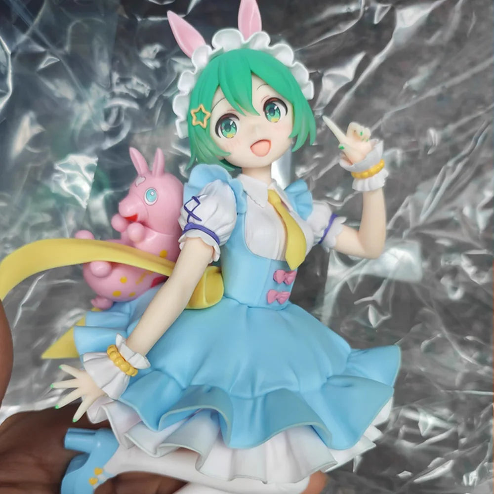 Original Genuine Model Taito Hatsune Miku x Rody 20cm AMP Fairy Tale Figure Anime Figurine Collections Toys Gifts Wholesale