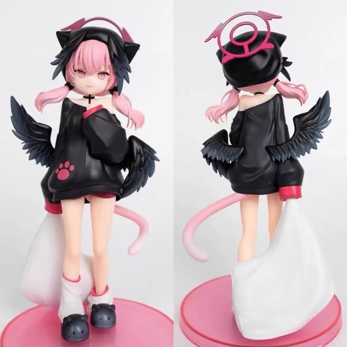 High Quality Blue Archive Sunaookami Shiroko Pajamas Replica Anime Figures Game Models Statue Girl Models Collectible Ornaments