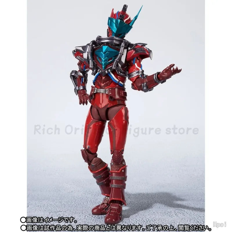 【In Stock】Original BANDAI S.H.F BLOOD STALK KAMEN RIDER BUILD Anime Figure Model