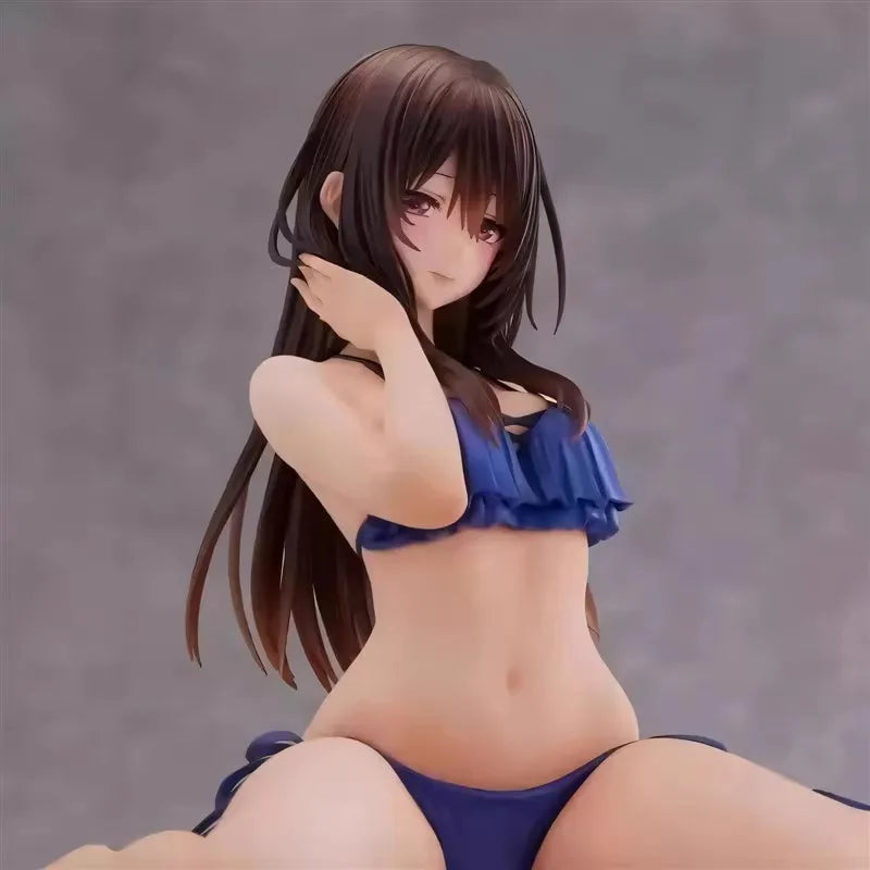 Sexy Swimwear Collectible Figure Desktop Car Ornament for Boys Anime Girl Model Case Static Sto Available Adult Theme