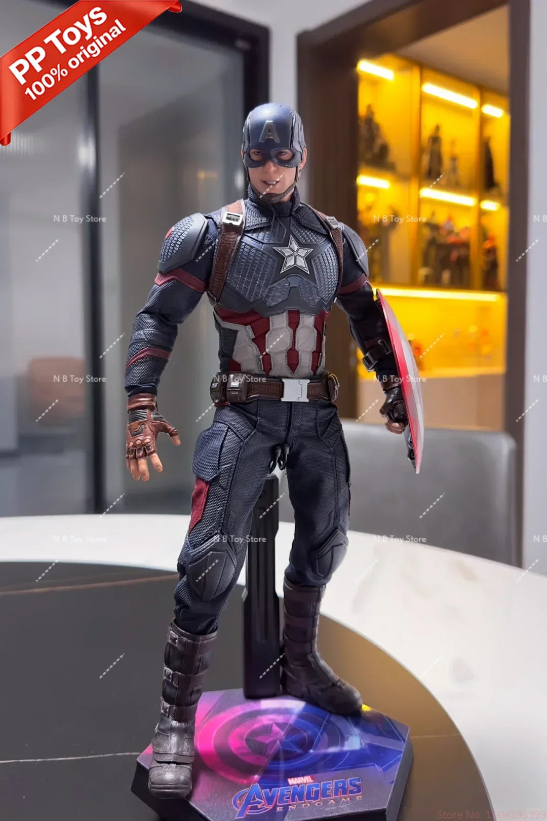 In Stock Genuine HOTTOYS HT MMS536 1/6 Marvel Avengers 4 Captain America 7.0 Action Figure Model Toys