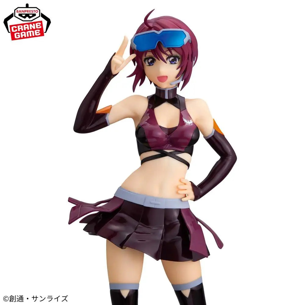 Officially Licensed Banpresto Glitter&Glamours Racing Lunamaria Hawke Figure Anime Mobile Suit Gundam Seed Freedom Model Toy